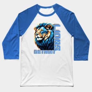 Detroit lions Baseball T-Shirt